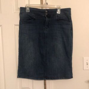 Christopher & Banks Denim Skirt